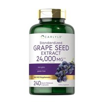 Carlyle 칼라일 포도씨 추출물 24000mg 240캡슐