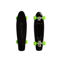 MoBoard 68.6cm(27인치) 그래픽 컴플리트 스케이트보드 블루 카모, Black/Green
