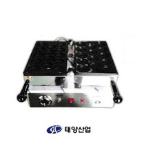 태양산업 14개생산 WFR-350S 전기 풀빵기계 국화빵틀