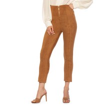 ALEXIA ADMOR 알렉시아 애드모어 Faux Suede Skinny Cropped 팬츠 - 카멜107293