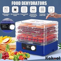 과일건조기 가정용 음식 야채 건조기 5 레이어 투명 350w 식품 탈수기 건조 공기 용, 영국, 110v