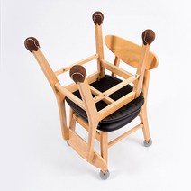 2.1g 테니스공 소음 방지 의자 발 커버 캡 4p 8color, 4개입, 진브라운