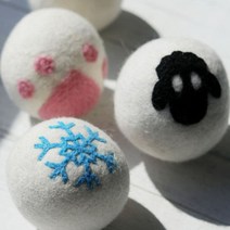 멍해묘해 강아지 장난감 고양이 누구나 좋아하는 거대 양모볼, 1개, 핑크하트