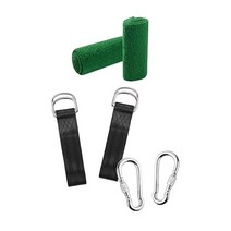 나무그네 원목 그네벤치 야외 슬링 해먹 스트랩 로프 나일론 어린이용 성인용 스윙 걸이형 의자, [01] Black