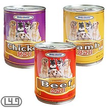스피츠 반려동물캔사료 치와와 애완견캔간식 전견용, 1개, 양고기