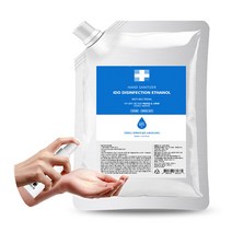 Dr.CPU 이도 손 소독제 스프레이 액상 리필 파우치 손소독제, 1개, 500ml