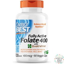 닥터스 베스트 풀리 액티브 폴레이트 400 쿼터폴릭 2병, 90정 2병