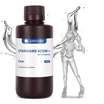 3D프린터 레진 ANYCUBIC 업그레이드된 표준 3D 프린터 수지 405nm SLA 고속 UV 경화 8K 가능 LCD/DLP/S, 베이지._1kg