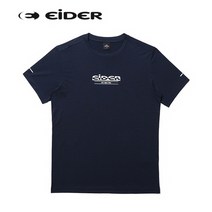 아이더 이월상품 남성 중앙로고포인트 라운드티셔츠 (트위스팅)몸에 들러붙지않는 시원한 소재로 레저활동이나 아웃도어 활동시 시원하게 입을수있는 기능성티셔츠 DMM21299-NAVY