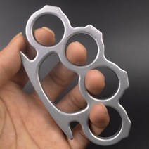 호신용너클 호신용품 휴대용너클 너클링 여성호신용품 2색상 (블랙 실버), 1-호신용너클-블랙