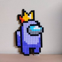 [모모상점] 어몽 어스 디폼블럭비즈 세트, 1세트, 10mm왕관