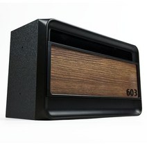 벨라포스트 우편함 코코넛우드BK 우체통 다세대우편함 아파트우편함 빨간우체통 벽걸이우체통