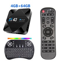 TV수신기 지상파안테나 공중파안테나 공청안테나 안드로이드 박스 10 2.4G 및 5.8G 블루투스 미디어 와이파이 H616 플레이어 6K 3D 비디오 4 기가 바이트 32 64, 미국 플러그, 06 64G with keyboard