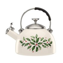 Lenox 홀리데이 차 케틀 레드 그린 1kg 181417, Kettle