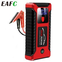 점프스타터 차량용점프스타터 배터리점프스타터 eafc 12v car jump starter power bank 휴대용 자동차 배터리 부스터 충전기starting device 비상, 12000황색 판지