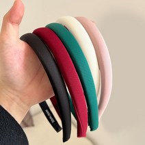 살림앤 심플 무지 머리띠 헤어밴드 5개입