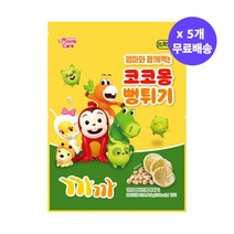 프로엠 엄마와 함께먹는 코코몽 까까 병아리콩 미니 뻥튀기 30g x 5개 / 국산 쌀 온가족 아이 과자, 단품