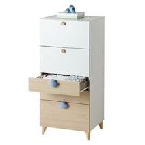 한샘(가구) 한샘 모모로 서랍장 5단 600 원목다리형, 5. 메이플(E)