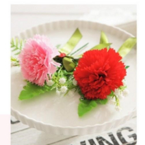 카네이션코사지 꽃 단체선물 행사꽃, 60개