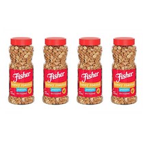 Fisher Snack Honey Roasted Dry Peanuts 미국 피셔 허니 로스티드 피넛 꿀 땅콩 14Oz(396g) 4팩, 1개
