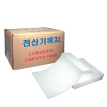 [한은페이퍼]전산용지 132C 순백지 1800매, 옵션없음:[1045690]옵션없음