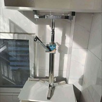 공조 리프트 고소 작업대 리프트 선반 공사 휴대용, 2.5m 손전등 이중 목적 터보 박스, 1개