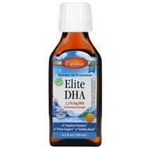 칼슨랩 엘리트 DHA 오메가3 2920mg 100ml 오렌지맛 액상오메가