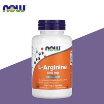 나우푸드 L아르기닌 아르지닌 500mg 100베지캡슐