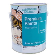 매장 실내 인테리어용 무광 보라색 수성 페인트 4L 건물보수용 학교용 상가용, 보라14-3911