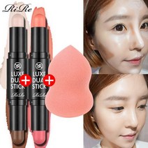 1+1+워터퍼프 / 리르 듀얼스틱 / 컨투어링 메이크업, 듀얼스틱_3호+3호+워터퍼프, 상세설명 참조