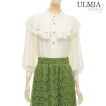 율미아스탭 율미아스탭 이중러플블라우스_S2F1BL5031