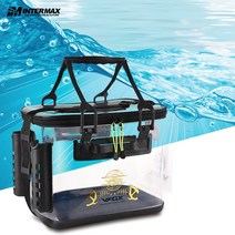 [백조상사] 윙스타 하드 EVA 낚시보조가방, 투명