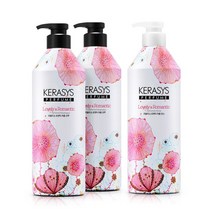 애경 케라시스 퍼퓸 러블리 980mlx3개(샴푸2린스1) 퍼퓸샴푸, 980ml, 1세트