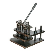 가죽 프레스 펀칭기 가죽공예 가죽재단기 가죽커터, 2017 블랙(260x120mm) 29kg