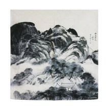 인왕제색도 손수건 정선 산수화