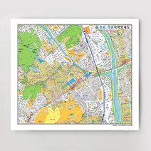 성북구 장위 석관지역 종합 지번지도 105cm x 75cm SE, 1.종이코팅