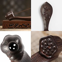 리시안제이 도자기 인센스 스틱 홀더 연꽃 인도 인테리어 인센스 받침