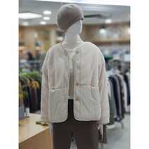 ab.f.z 루즈 핏 노카라 양면 패딩 숏 점퍼 afw1qu02a