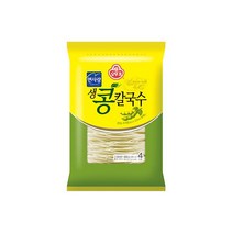 오뚜기 생콩칼국수 600g 간편식 밀키트 면요리 간편요리 1세트, 9세트