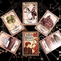 Heaven Earth tarot kit cards 78 new tarot cards for 초보자 with guidebook card game board game 절묘한 가이드북, 부르고뉴