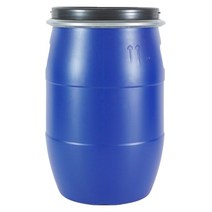 드럼통 50L 실험실 폐액 화학폐기물 PE 드럼 보관통, 1개