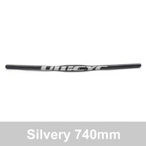 자전거 핸들바 라이저바 손잡이 중국 ULLICYC 유명 브랜드 Ullicyc 탄소 MTB 핸들 바 평면 또는 상승 318580600620640660680700720mm CB186, White-flat-740mm