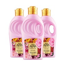 [초고농축 섬유유연제] 샤프란 아우라 에센셜 초고농축 섬유유연제 용기1L 메리미, 1L, 3개