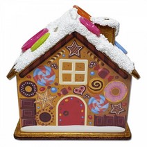 만들기대장-겨울 과자집 저금통 만들기 만들기대장 나무 겨울 크리스마스 만들기 모빌 산타모빌, 단일상품(ABV9613)