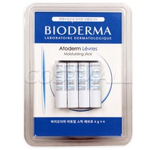 바이오더마 아토덤 스틱 레브르 4g x 4개 입술 립밤 코스트코, 라즈베리향