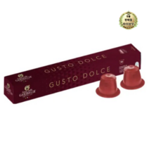 라이브잇 가리발디 네스프레소 호환 구스토 돌체 캡슐커피, 50g, 10개입, 8개