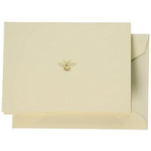 Crane & Co. 손으로 새겨진 꿀벌 노트 (RF1405)