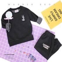 iggo 루니툰 안녕 버니 기모 세트