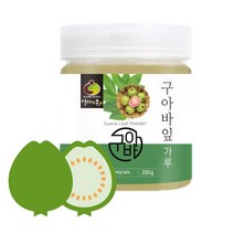 100% 국내산 구아바잎 가루 분말 200g 구아바 열매 추출물 파우더 구아바차 구아바잎차