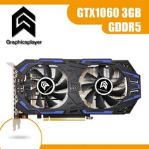 그래픽 카드 기존 GTX 1060 칩셋 3GB 192BIT GDDR5 비디오 NVIDIA PC 게임용, 한개옵션0
